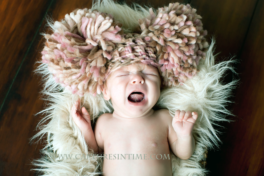 Kansas City Whimsical Newborn Photography Funny Hat