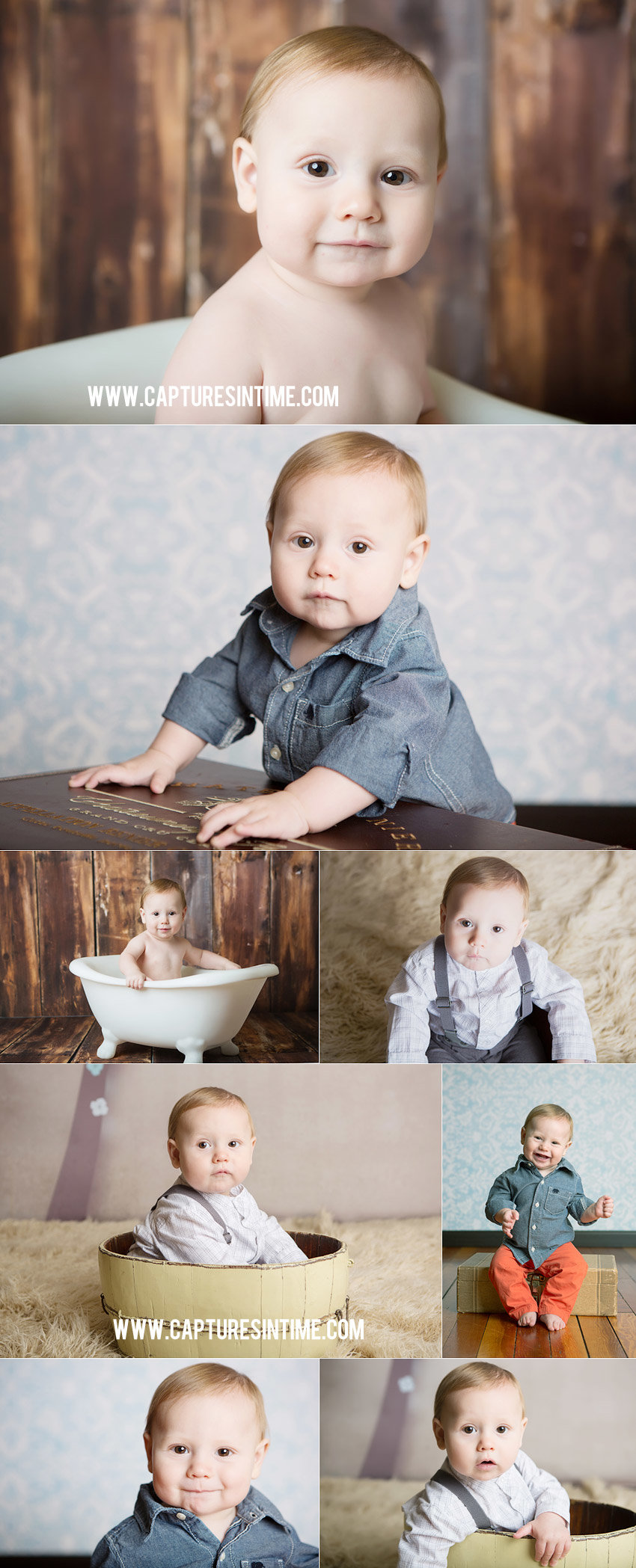 First Year Baby Photo Plan Client Elliot