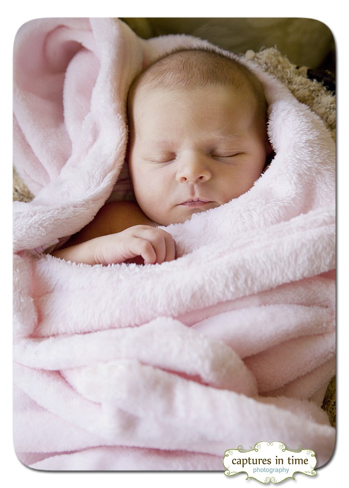 Little Miss S - Newborn Session Comes to You