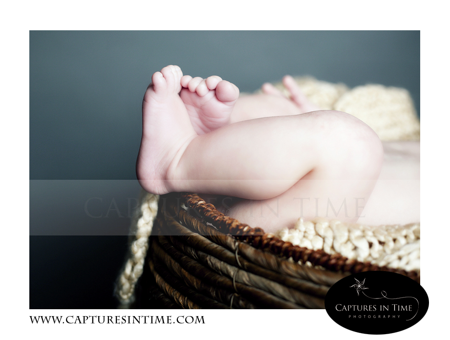 3 Months Kansas City Baby Photographer Feet