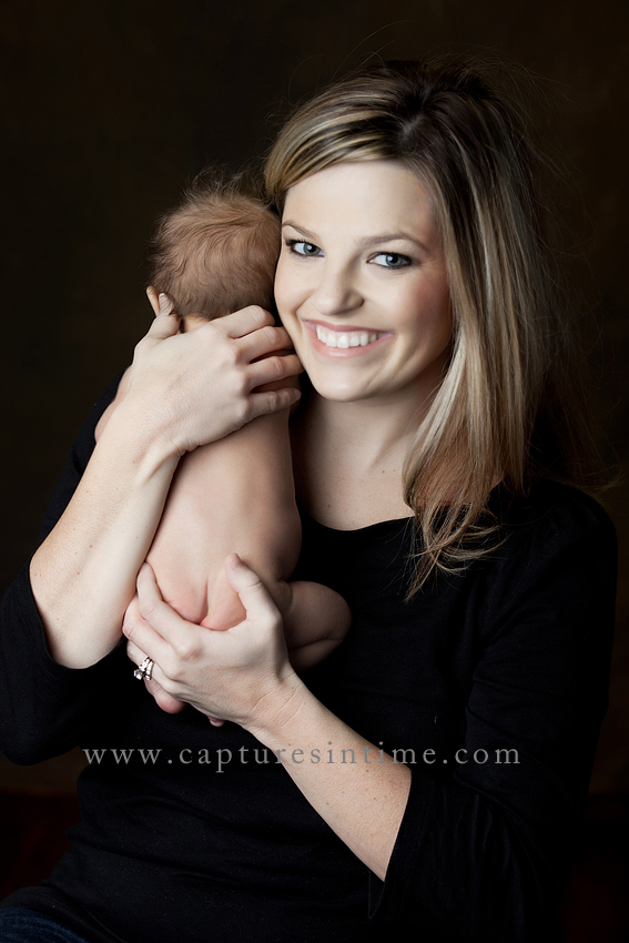 Kansas City Newborn and Mom Portraits
