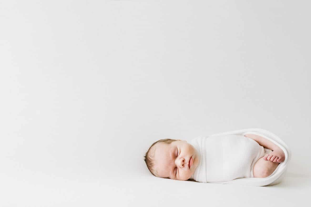 baby with white space