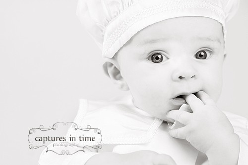 Busy Busy | Baptism Portrait | Captures in Time Photography